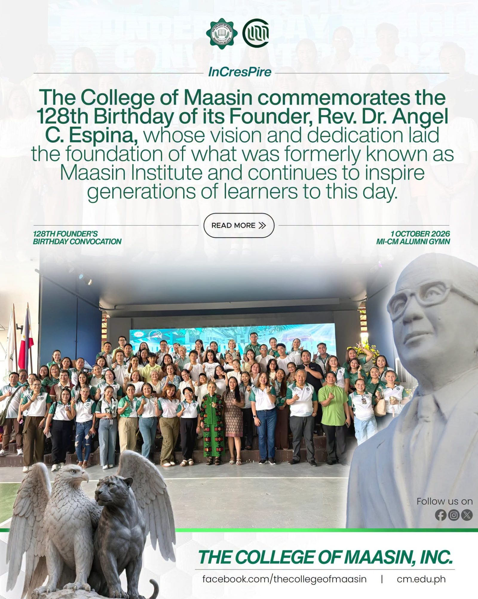 REMEMBERING A LEGACY | 128TH BIRTHDAY COMMEMORATION