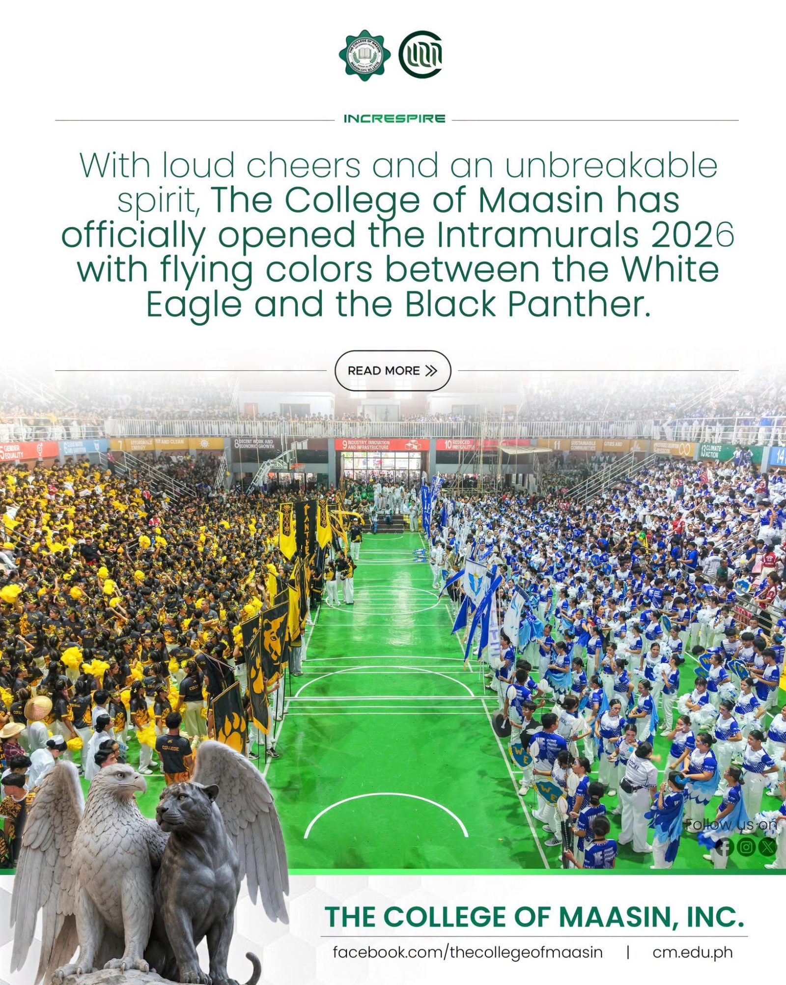 TCM INTRAMURALS 2026: IGNITE THE SPIRIT, UNLEASH THE CHAMPION!