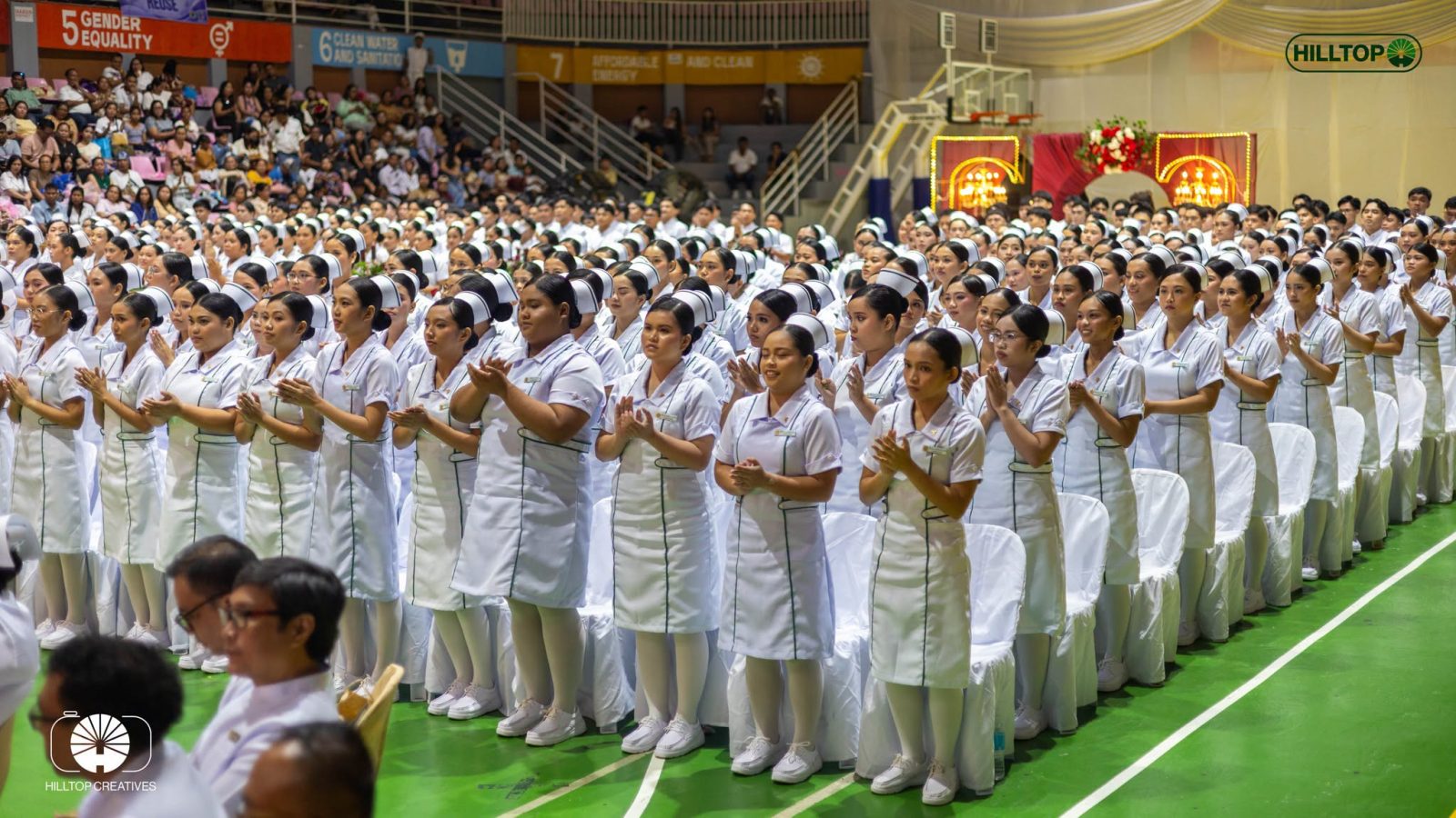 TCM Honors 404 Future Nurses, Inspires Compassion at 21st Pinning and Capping Ceremony